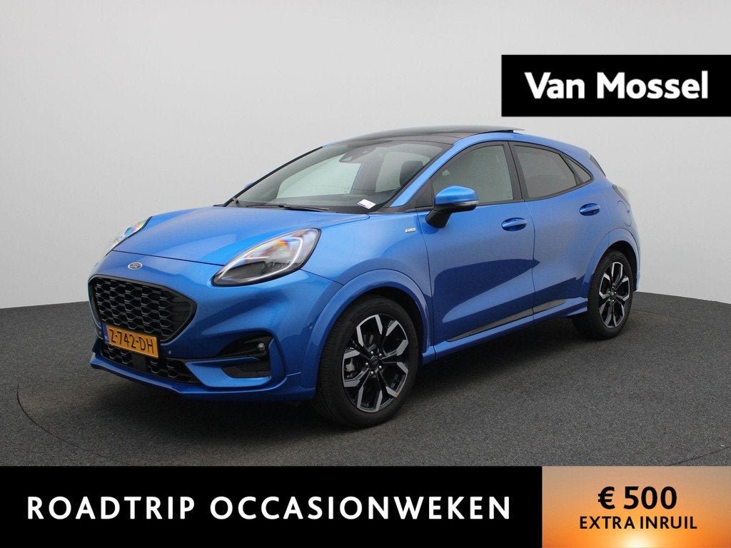 Ford Puma 1.0 EcoBoost Hybrid ST-Line X | Unieke KM Stand! |, Auto's, Ford, Voorwielaandrijving, 12 maanden, 125 pk, Euro 6