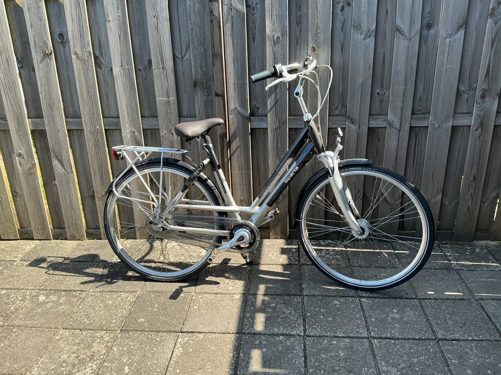 Goedwerkende Sparta Ion-Rx Plus damesfiets, Ophalen, Sparta, 53 tot 56 cm, Versnellingen