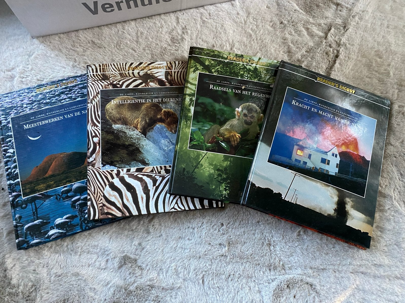 Natuurboeken Reader's Digest - 4-delige set, Boeken, Ophalen of Verzenden, Gelezen, Natuur algemeen