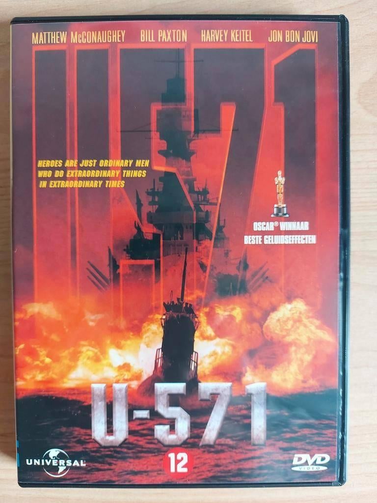 U 571 - Bill Paxton oorlogsfilm, Cd's en Dvd's, Alle leeftijden, Ophalen of Verzenden, Zo goed als nieuw