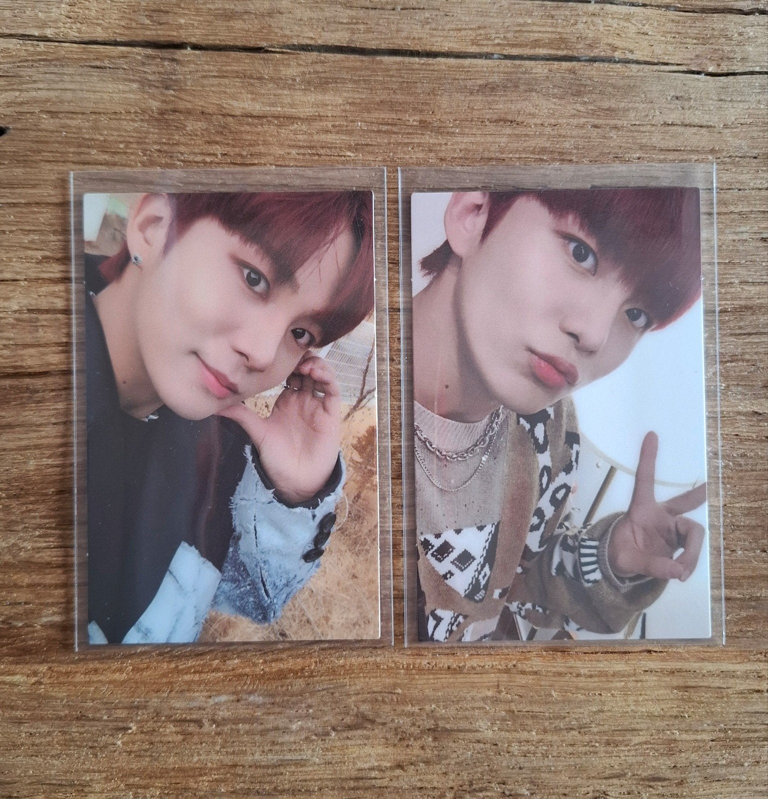 Ateez Jongho Fever Part 2 pcs, Ophalen of Verzenden, Zo goed als nieuw, Foto of Kaart