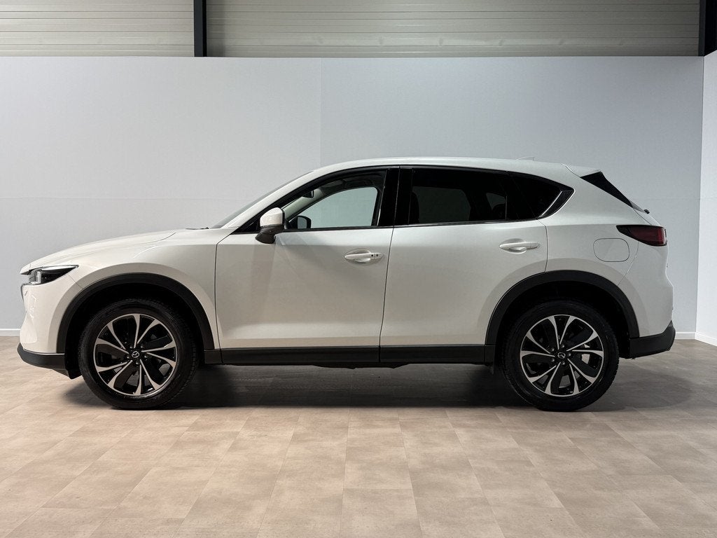 Mazda CX-5 2.0 e-SkyActiv-G M Hybrid 165 Exclusive-Line + Bl, Auto's, Mazda, 4 cilinders, Wit, Bedrijf, SUV of Terreinwagen