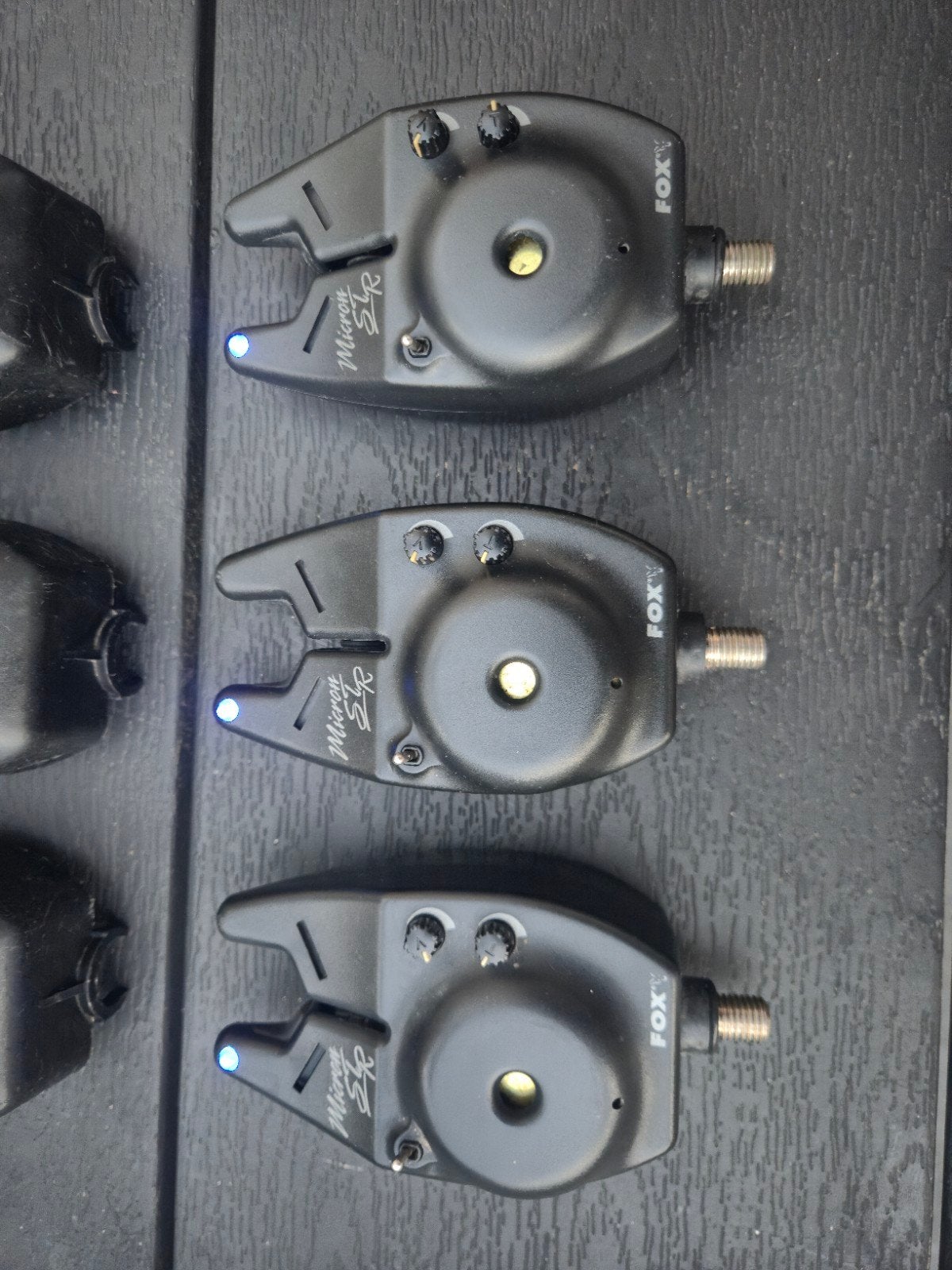 3x Fox Micron STR Blauwe LED + Hardcase – Oldskool, Ophalen of Verzenden, Overige typen