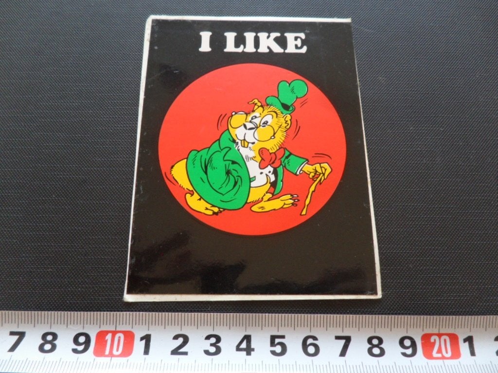 sticker I like   Hamster ?, Ophalen of Verzenden, Zo goed als nieuw
