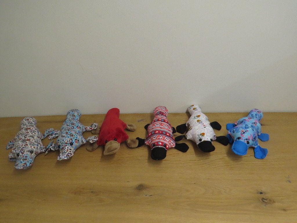 knuffel vogelbekdier, Ophalen of Verzenden, Nieuw, Overige typen, Handgemaakt