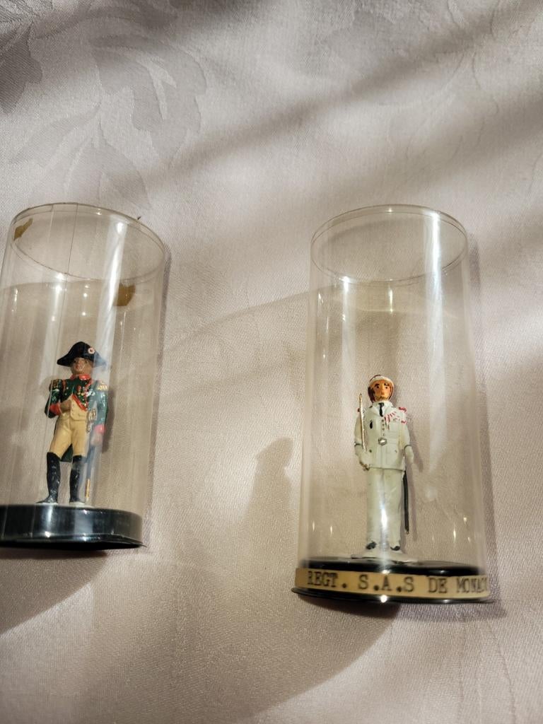 Tinnen soldaatjes: Napoleon en SAS de Monaco, Verzamelen, Poppetjes en Figuurtjes, Ophalen of Verzenden, Gebruikt