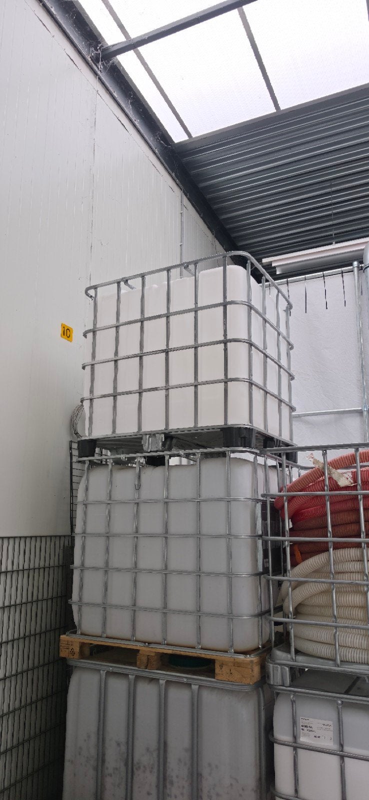 IBC container - 1000 liter, 150 liter of meer, Ophalen, Met kraantje