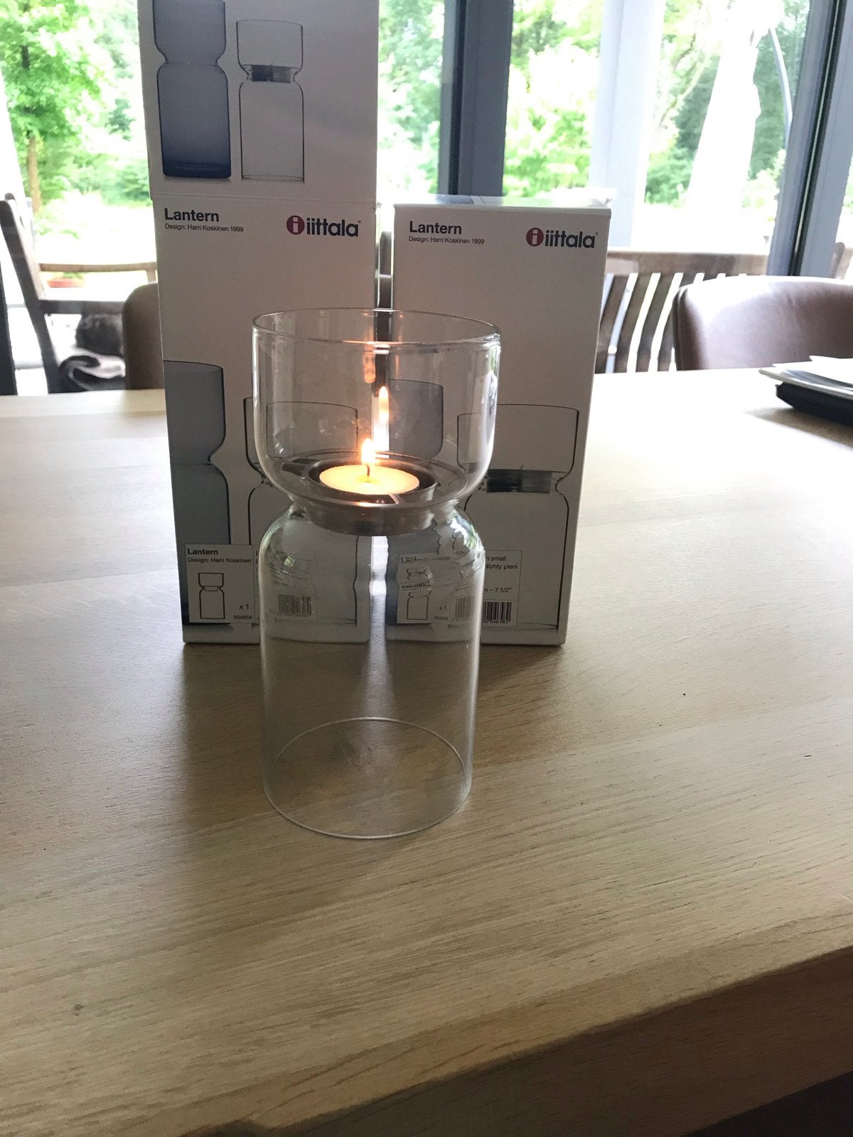 Iittala Lantern waxinelichthouder 19 cm (2 stuks), Overige materialen, Overige kleuren, Nieuw, Ophalen of Verzenden
