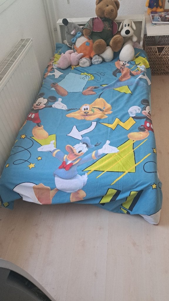 Kinderbedje, Kinderen en Baby's, Kinderkamer | Bedden, 85 tot 100 cm, Zo goed als nieuw, 180 cm of meer, Ophalen