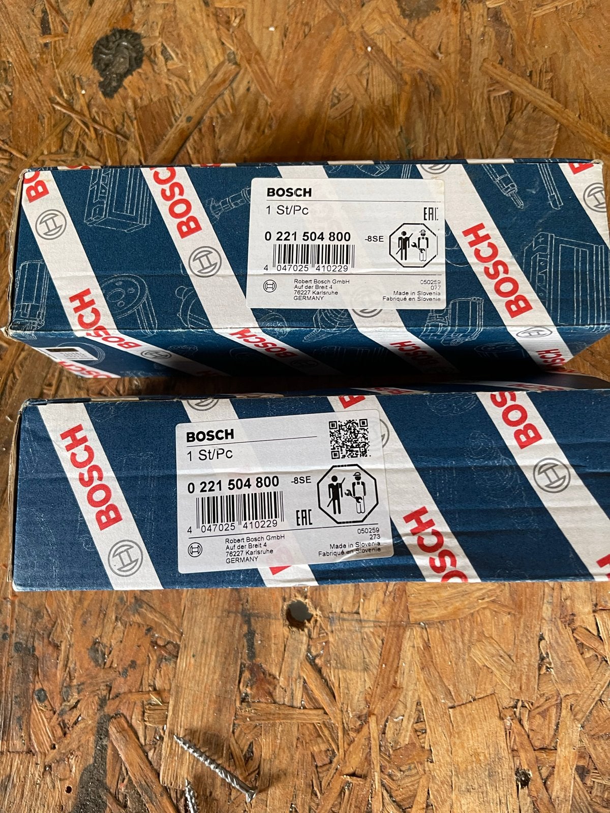 Nieuwe Bosch Bobines 0 221 504 800 - Set van 2, Ophalen of Verzenden, Nieuw, Universele onderdelen