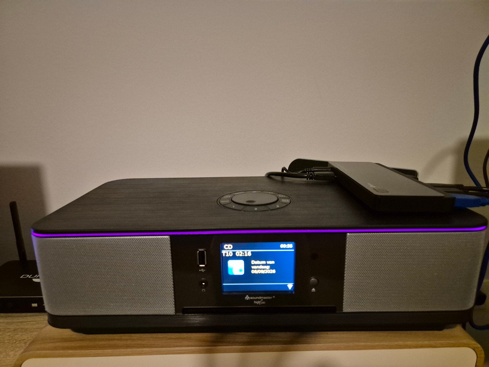 soundmaster Icd 2023 sw, Audio, Tv en Foto, Radio's, Ophalen of Verzenden, Zo goed als nieuw, Overige typen, Met cd-speler