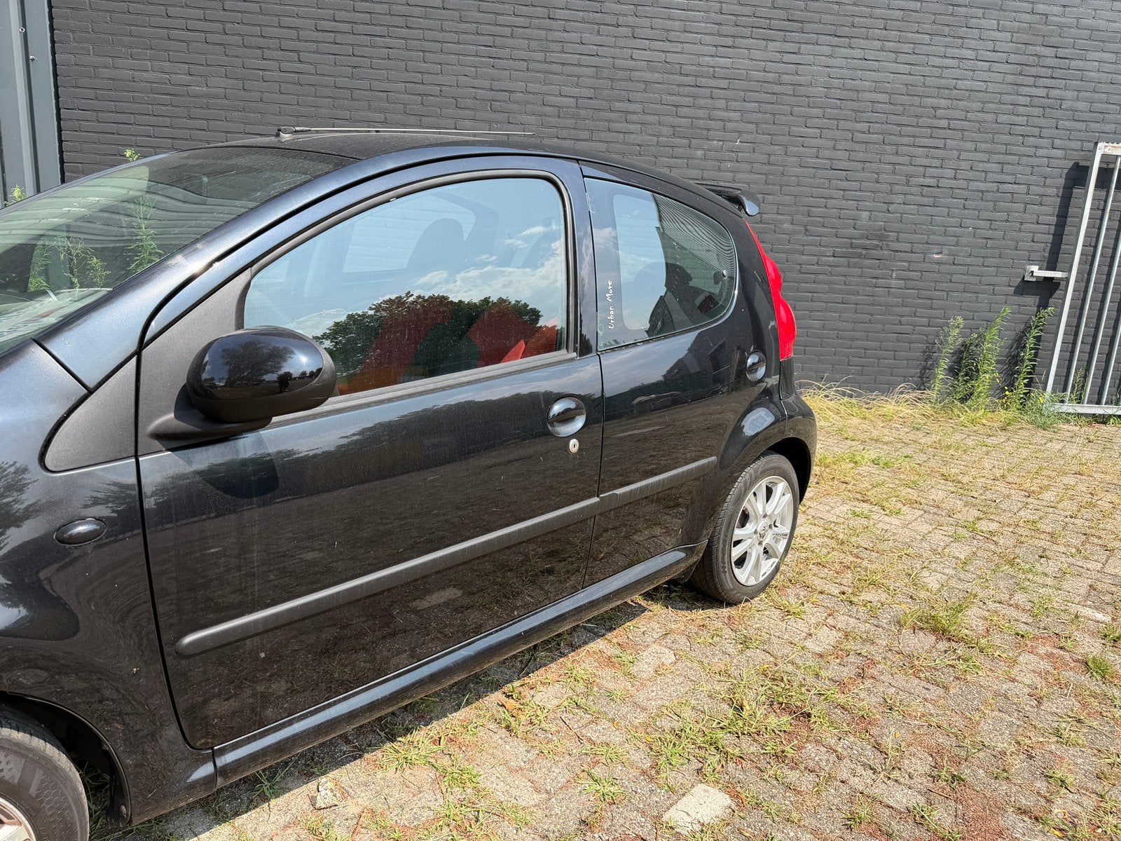 Peugeot 107 1.0 12V 5DR 2007 Zwart Airco/elek-ramen/APK, Voorwielaandrijving, 4 stoelen, Origineel Nederlands, Bedrijf