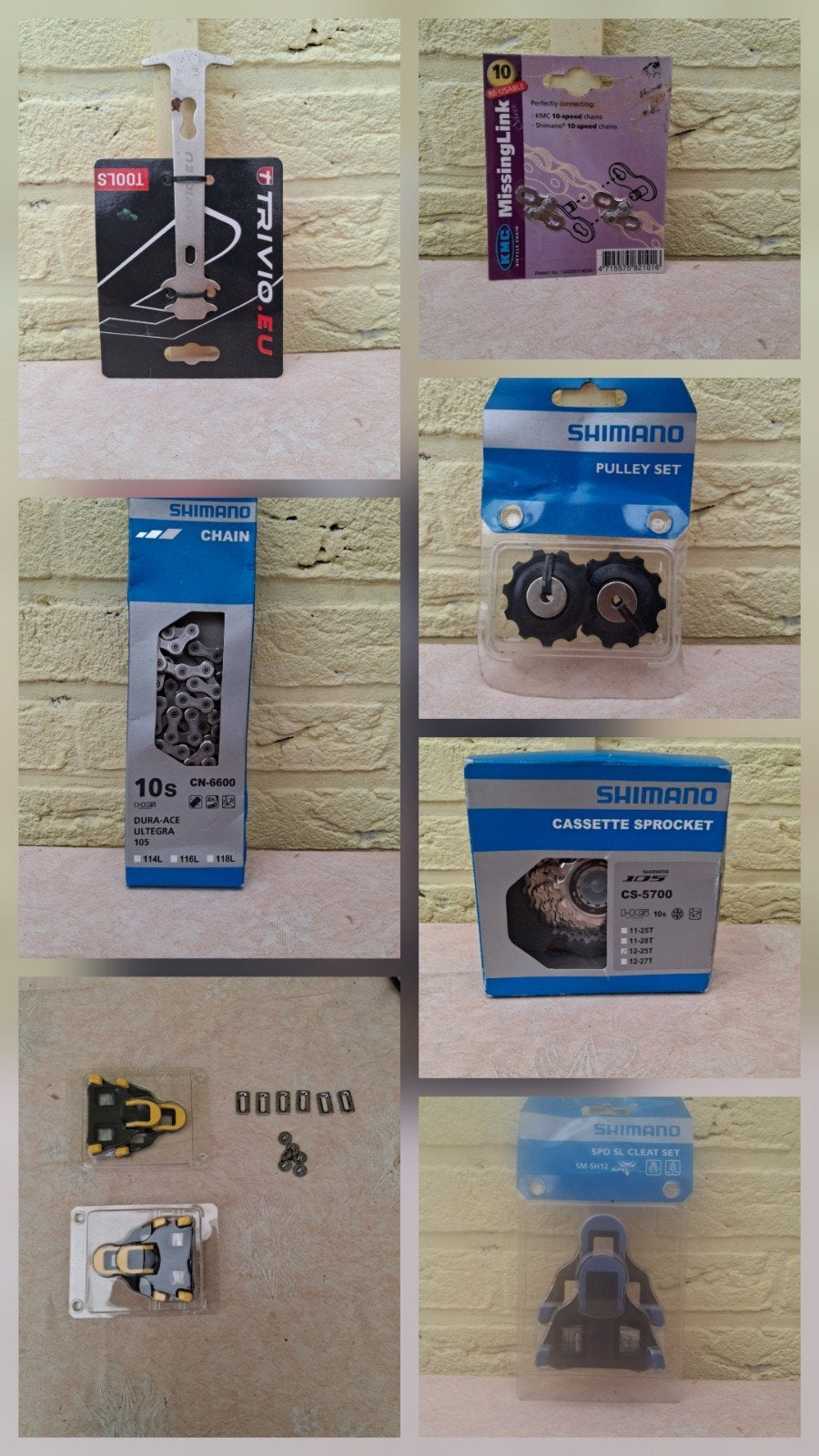 Diverse Shimano en KMC Fietsonderdelen - Nieuw, Shimano, KMC, Trivio, Ophalen of Verzenden, Derailleur of Ketting, Nieuw