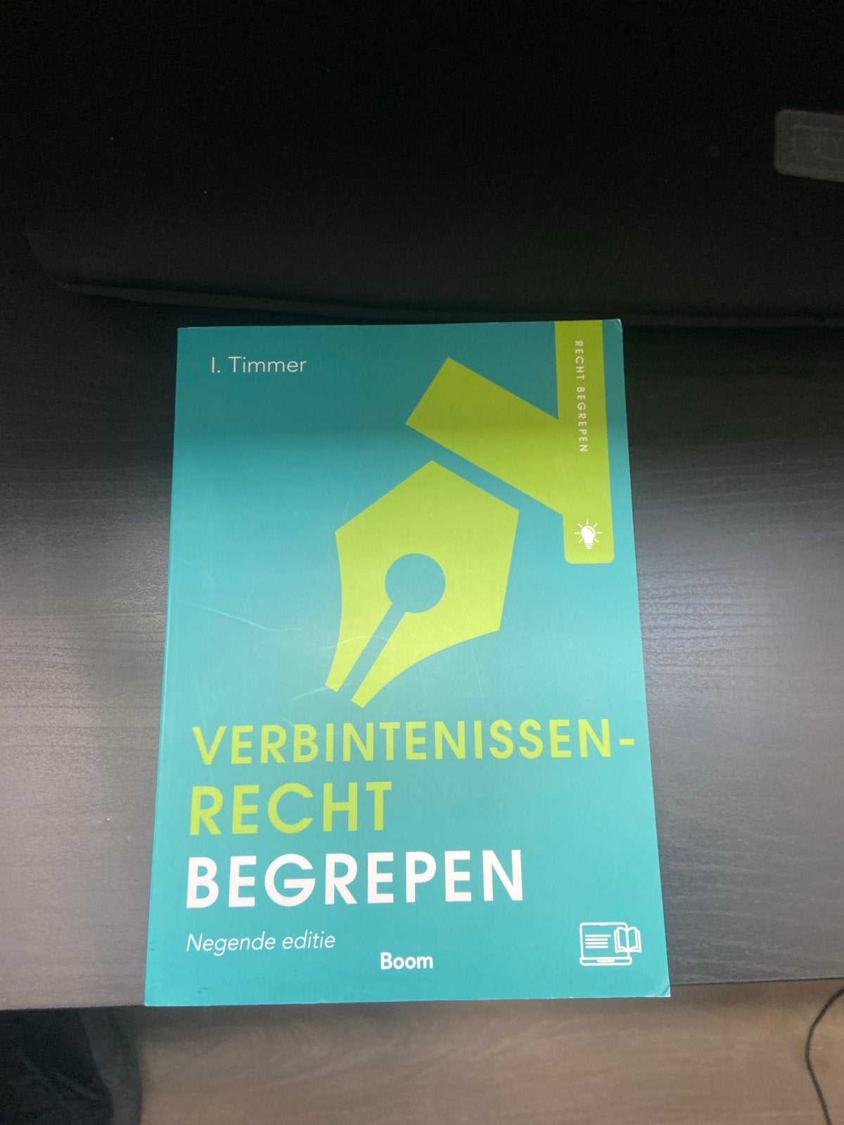 Boom: Verbintenissenrecht begrepen - 9e editie, Boeken, Ophalen of Verzenden, Gamma, Zo goed als nieuw, HBO