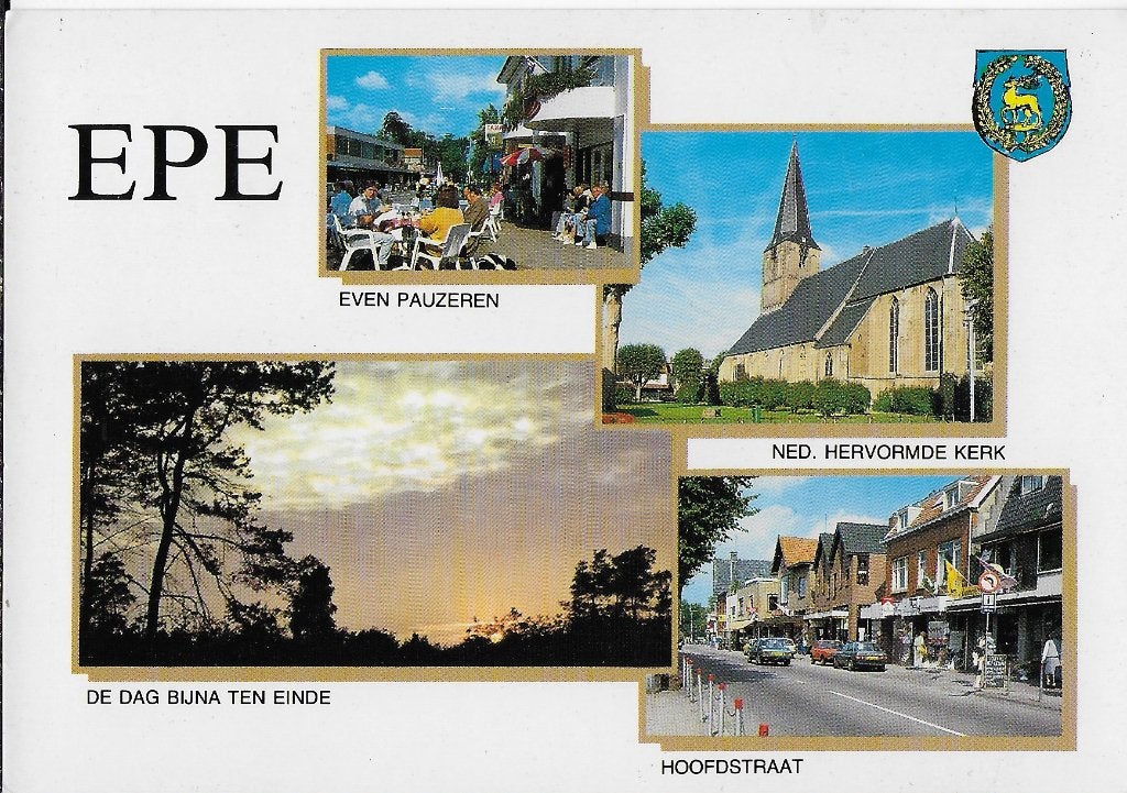 Epe gelopen ansichtkaart ( 1009 ), Verzamelen, Ophalen of Verzenden, 1980 tot heden, Gelopen, Gelderland