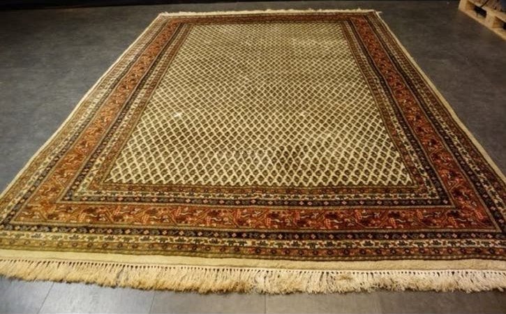 Sarough Mir Tapijt - Wol op Katoen - 292x195 cm, Ophalen, Gebruikt, 200 cm of meer, 150 tot 200 cm