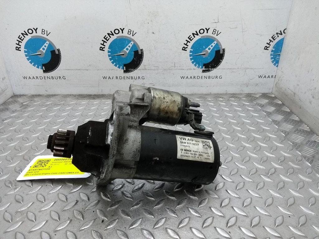 AUDI A3 8P 1.4 TFSI AMB. ADVANC SPORTB STARTMOTOR 2012, Ophalen of Verzenden, Gebruikt, ARN erkend
