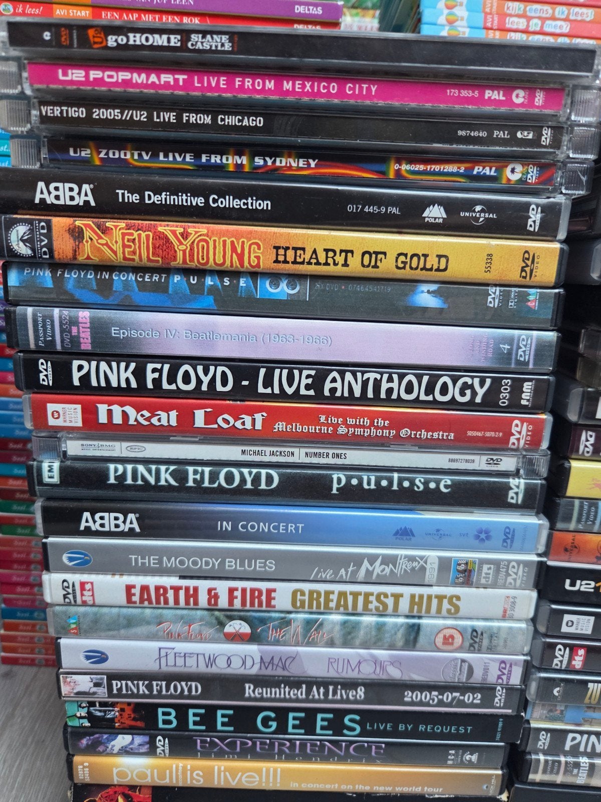 74x muziek dvd's, Alle leeftijden, Ophalen of Verzenden, Zo goed als nieuw