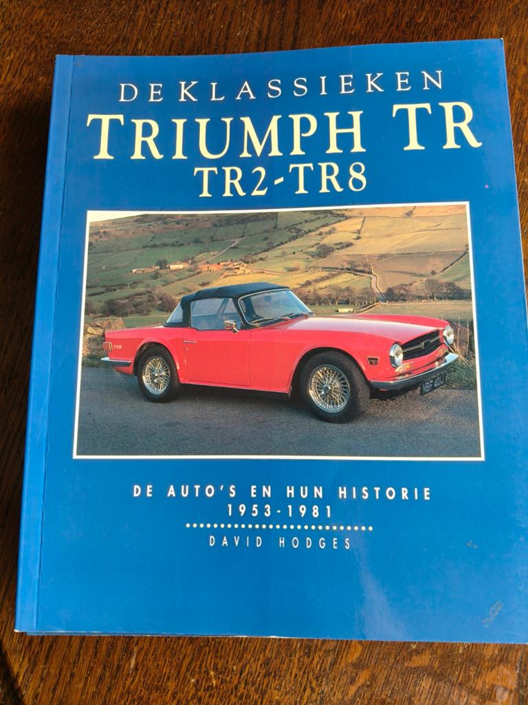 De Klassieken Triumph TR2-TR8: Auto's en hun historie, Ophalen of Verzenden, Gelezen, Overige merken, David Hodges