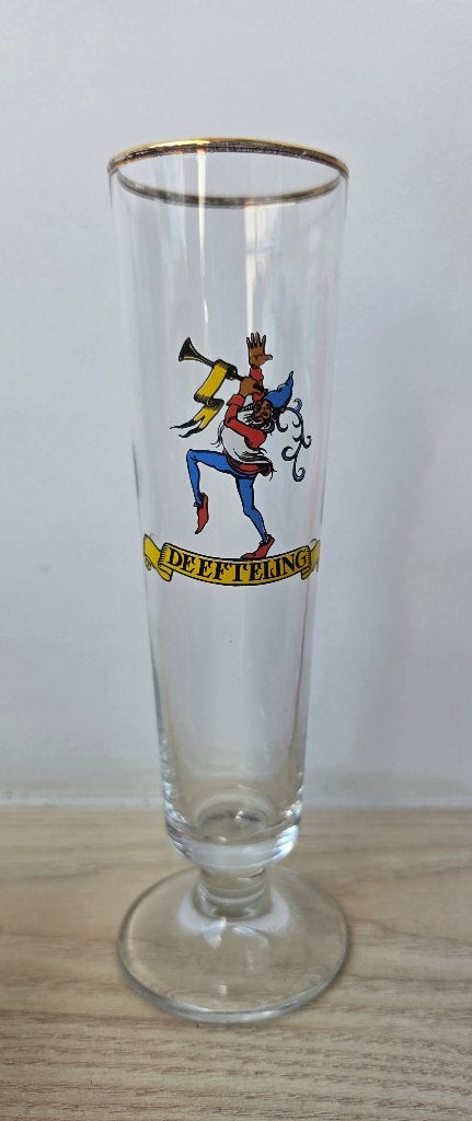 Vintage oud efteling glas met kabouter, Verzamelen, Efteling, Ophalen of Verzenden, Zo goed als nieuw, Gebruiksvoorwerp