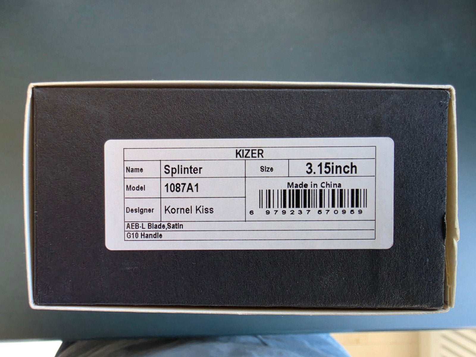 Kizer Snick en splinter, Ophalen of Verzenden, Zo goed als nieuw