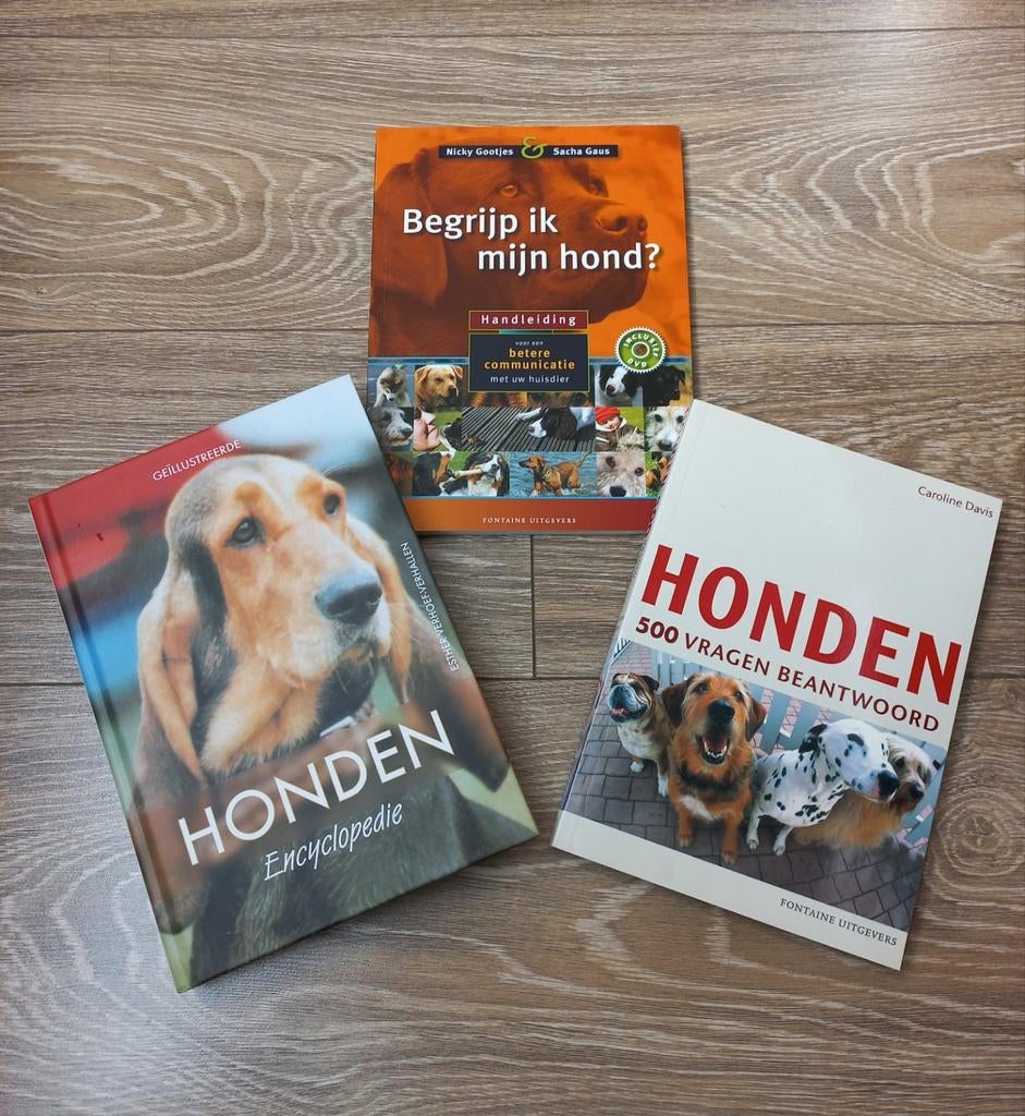 Hondenboeken 3 stuks, Ophalen of Verzenden