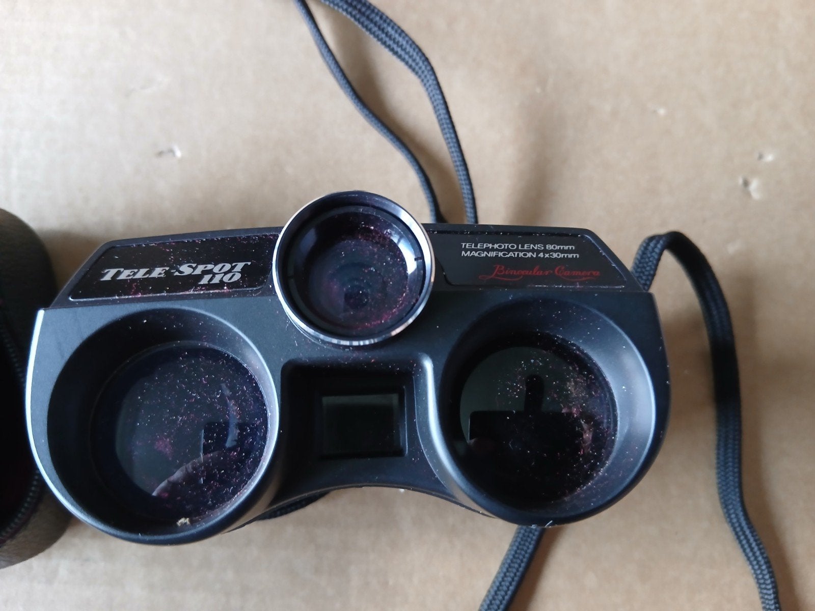 Tele-Spot 110 Camera en Verrekijker in 1 met tas, Gebruikt, Minder dan 8x, Overige typen, Ophalen of Verzenden