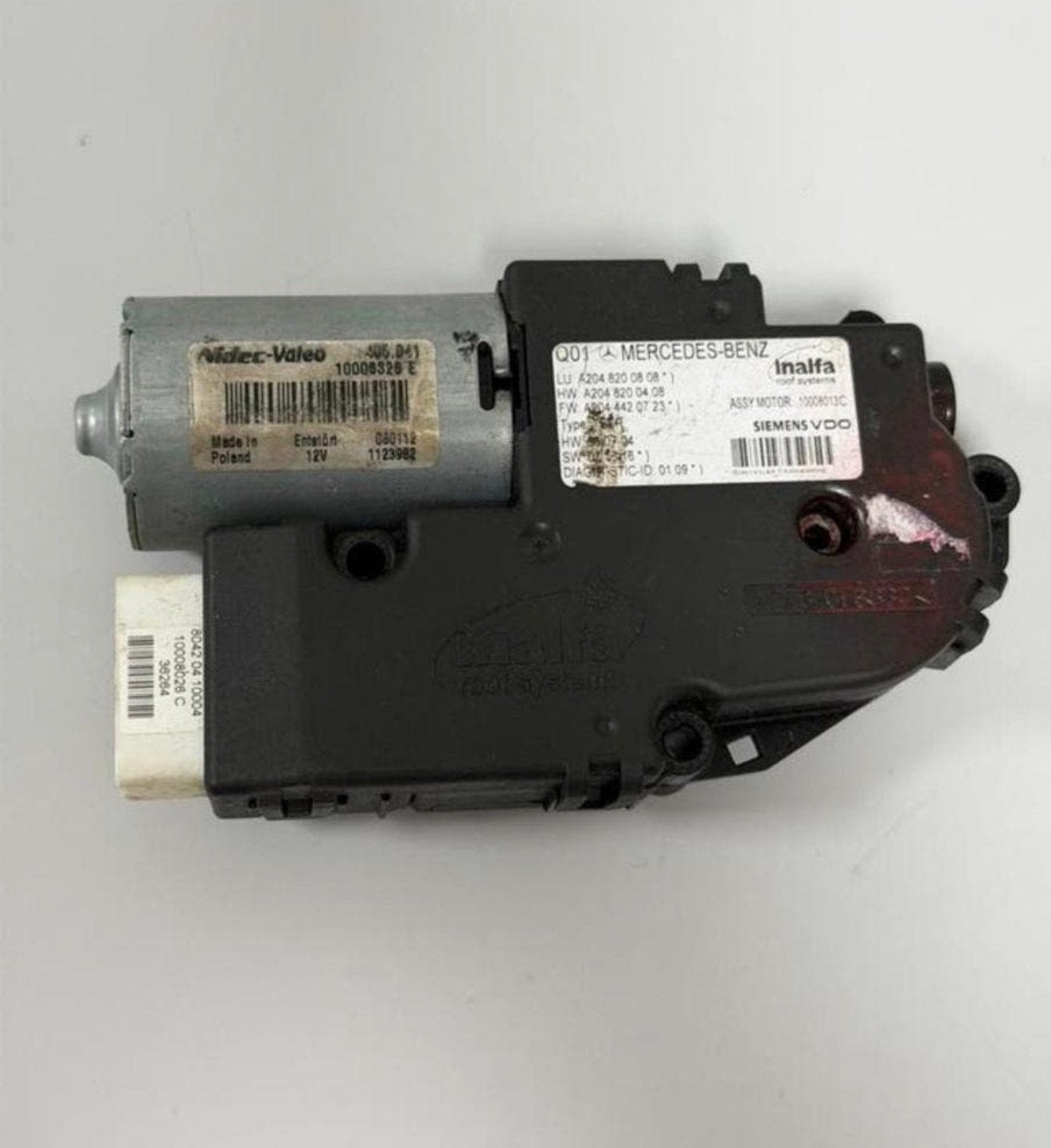 Mercedes Schuifdak Motor A2048200808 W204 X204 GLK C-klasse, Ophalen of Verzenden, M, M, M