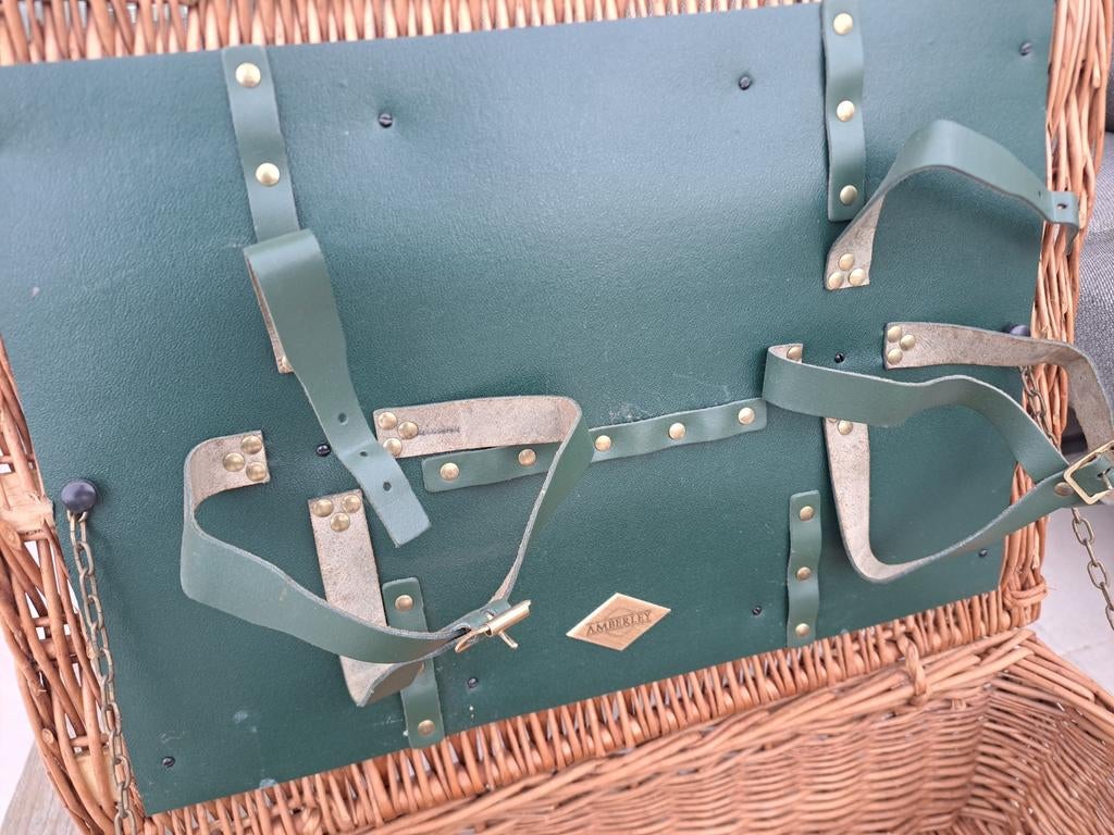 Picknickmand, leuk voor achterop je oldtimer, Ophalen of Verzenden