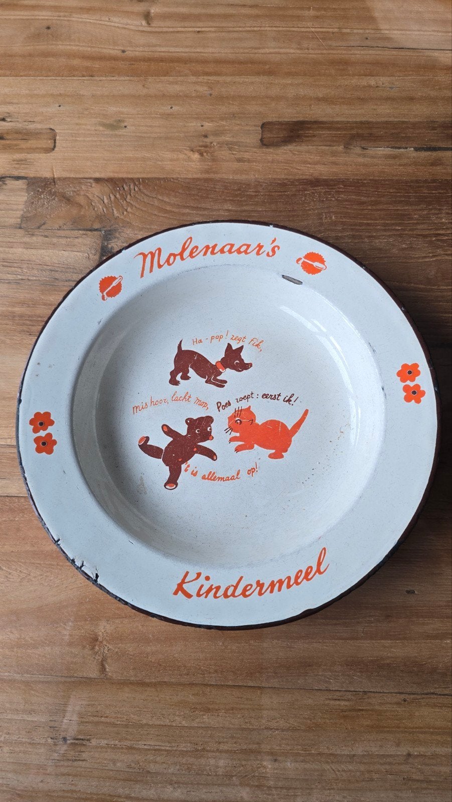 emaille bordje, Ophalen of Verzenden, Reclamebord