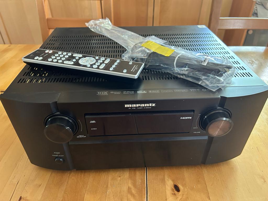Marantz AV Pre Tuner AV8003 - High-End Audio Processor, Gebruikt, Minder dan 60 watt, Ophalen, Marantz