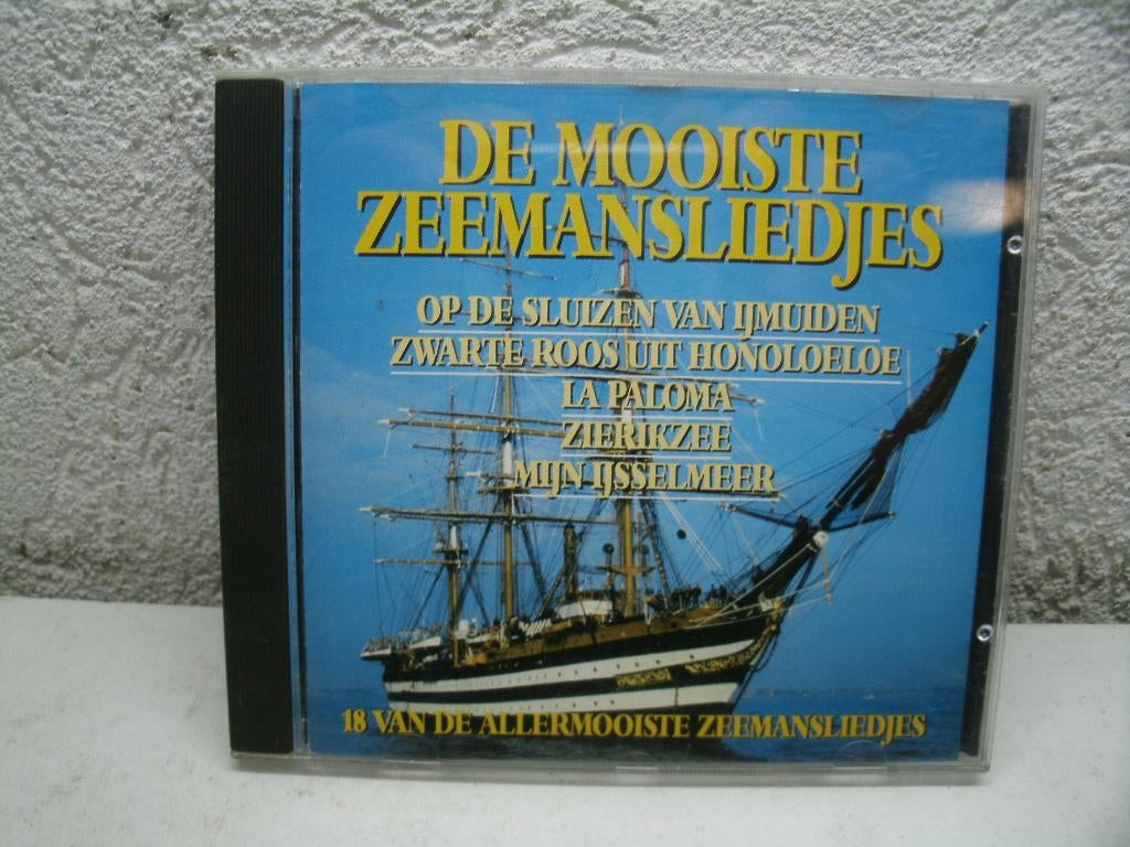 cd 95 de mooiste zeemansliedjes oa op de sluizen van ijmuide, Ophalen of Verzenden, Zo goed als nieuw, Levenslied of Smartlap
