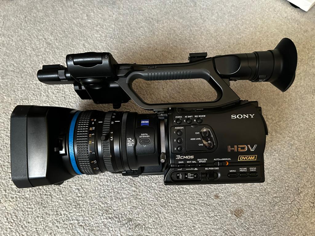 Sony HVR-Z7E, Gebruikt, Ophalen of Verzenden, 8 tot 20x, Full HD