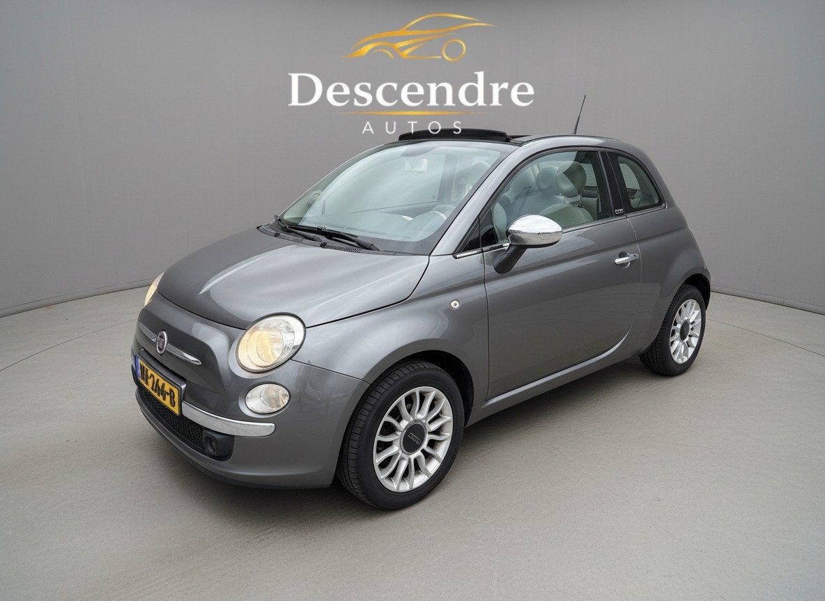 Fiat 500C 1.2 Lounge cabrio 6 maand garantie (bj 2012), Voorwielaandrijving, Euro 5, Gebruikt, 4 cilinders