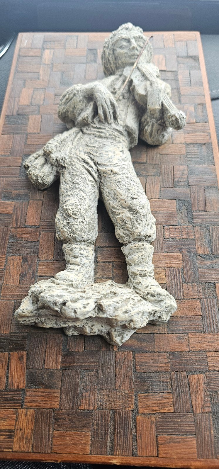 Vintage 3D Wandpaneel 'Violist' Jaren 70 Kunsthandel Borzo, Ophalen of Verzenden