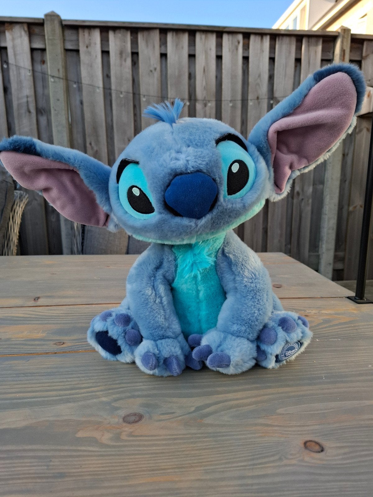 Originele Disney Stitch Knuffel 35 cm, Disney, Disney, Overige typen, Blauw