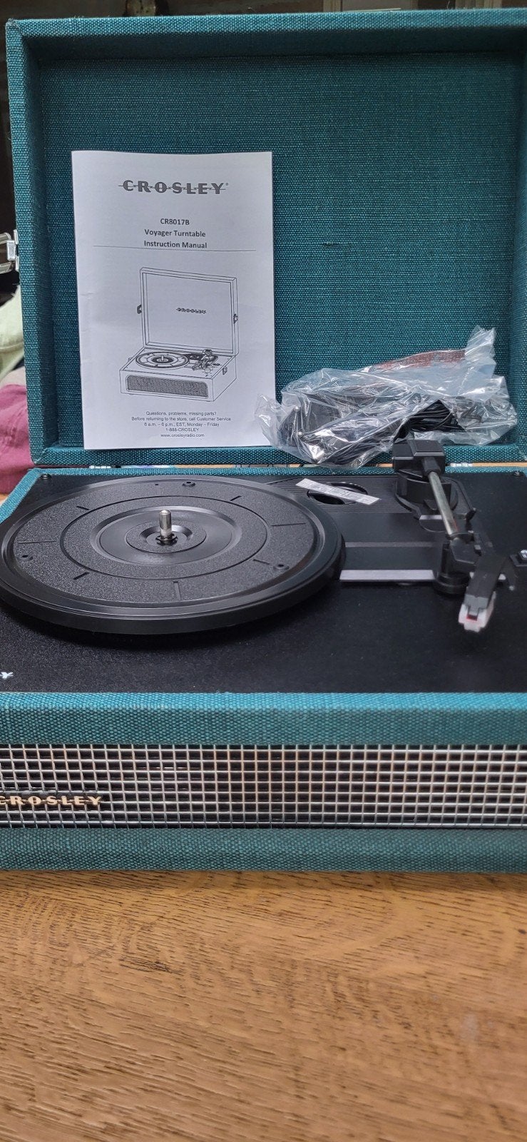 Crosley CR8017B Voyager Platenspeler - Zo goed als nieuw, Ophalen of Verzenden, Zo goed als nieuw, Platenspeler, Overige merken