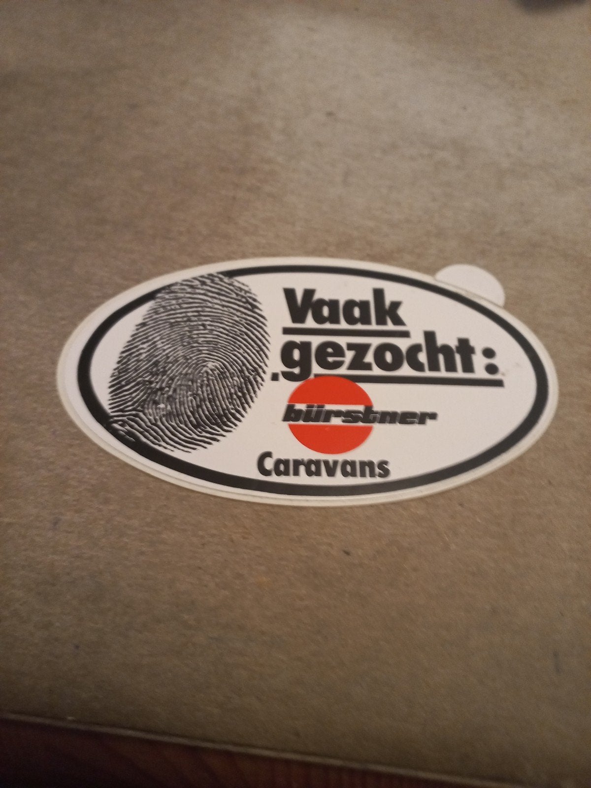 Bürstner Caravans: Vaak Gezocht Sticker, Ophalen of Verzenden