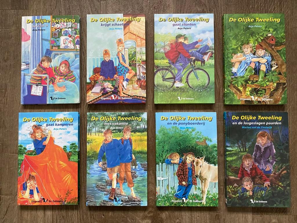 De Olijke Tweeling - 8 boeken set, Ophalen of Verzenden, Zo goed als nieuw, Fictie