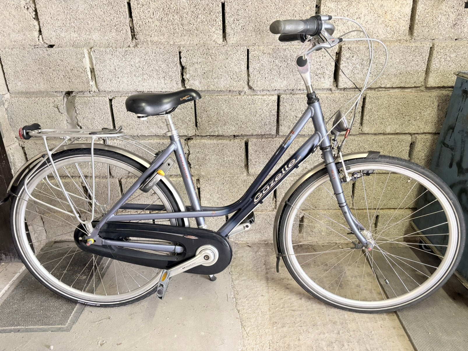 Gazelle Orange Oversized - Zeer goede staat, Ophalen, Velgrem, Versnellingen, 56 cm of meer