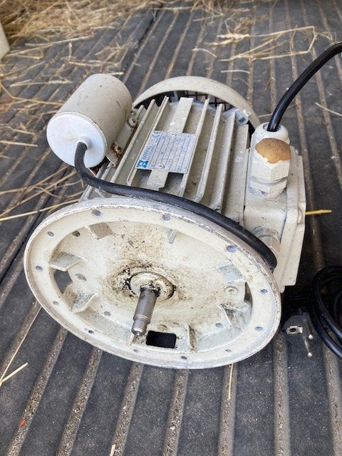 Hanning elektromotor 1,1 kW 2840 omw 230V, Doe-het-zelf en Verbouw, Motoren, Ophalen, Zo goed als nieuw, Elektromotor, 1800 rpm of meer