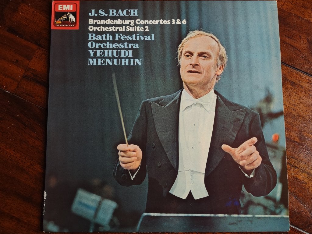Lp - Johann Sebastian Bach - Brandenburg Concerto, Ophalen of Verzenden, Zo goed als nieuw, 12 inch, Orkest of Ballet
