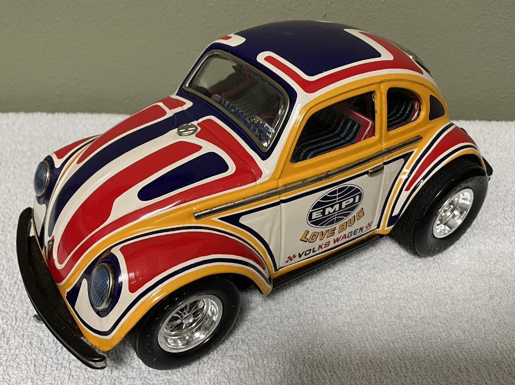 Vintage EMPI Love Bug Volkswagen Kever Speelgoedauto, Ophalen of Verzenden, Zo goed als nieuw