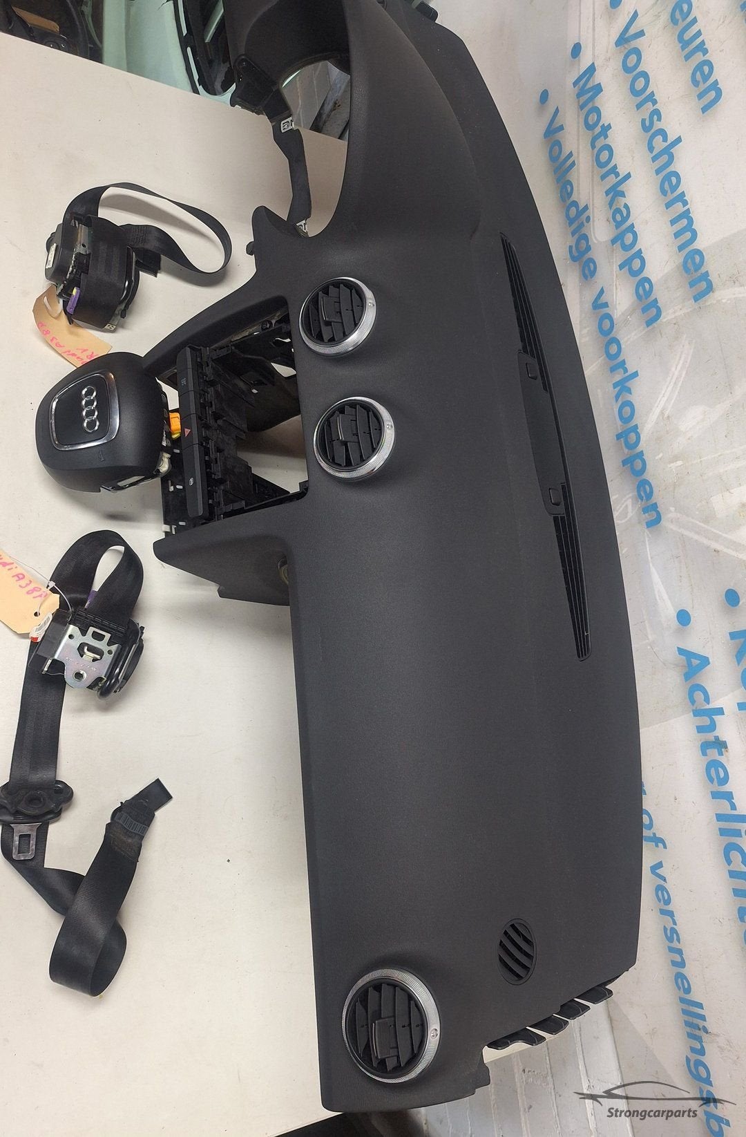 Airbag set Audi A3 8P facelift S-line dashboard gordels stuu, Auto-onderdelen, Gebruikt, -, -, -