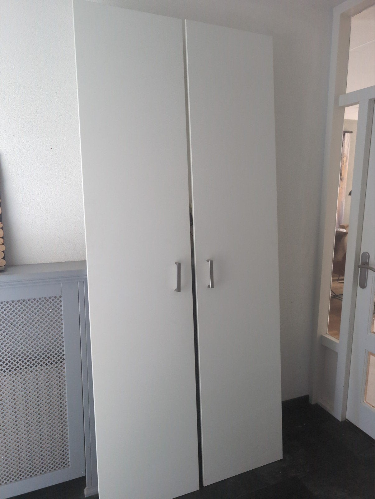 IKEA Pax deuren wit 50x236cm met handgrepen, Gebruikt, 200 cm of meer, Minder dan 25 cm, Met deur(en)