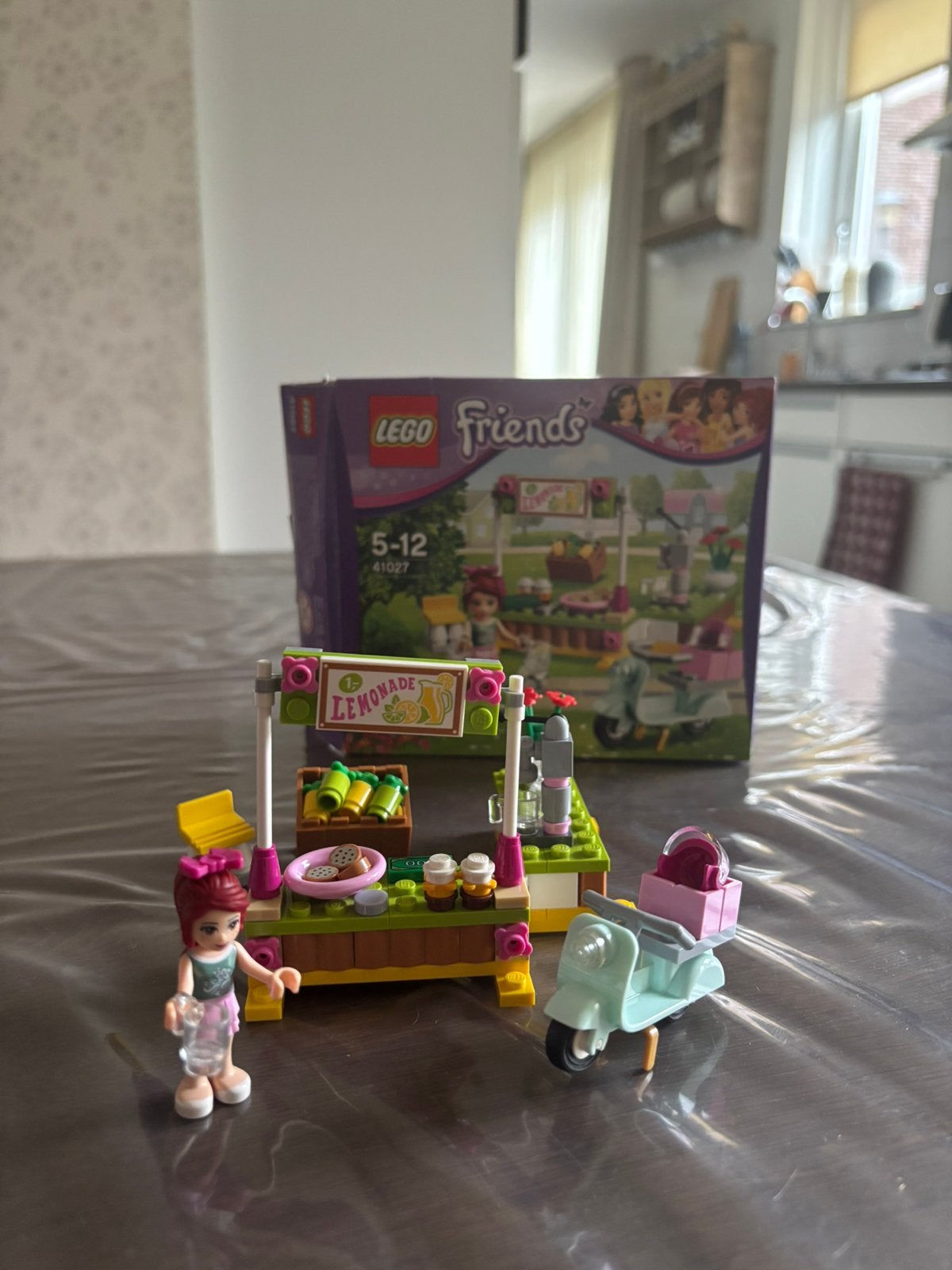 LEGO Friends 41027 – Mia’s Lemonadekraam, Lego, Friends, Ophalen of Verzenden, Zo goed als nieuw