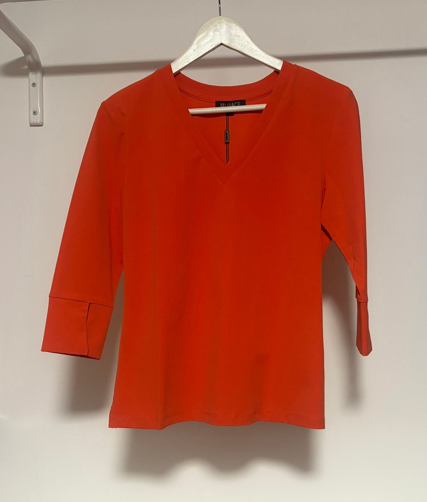 Mi Piace travelstof shirt maat S, Kleding | Dames, Nieuw, Oranje, Ophalen of Verzenden, Korte mouw