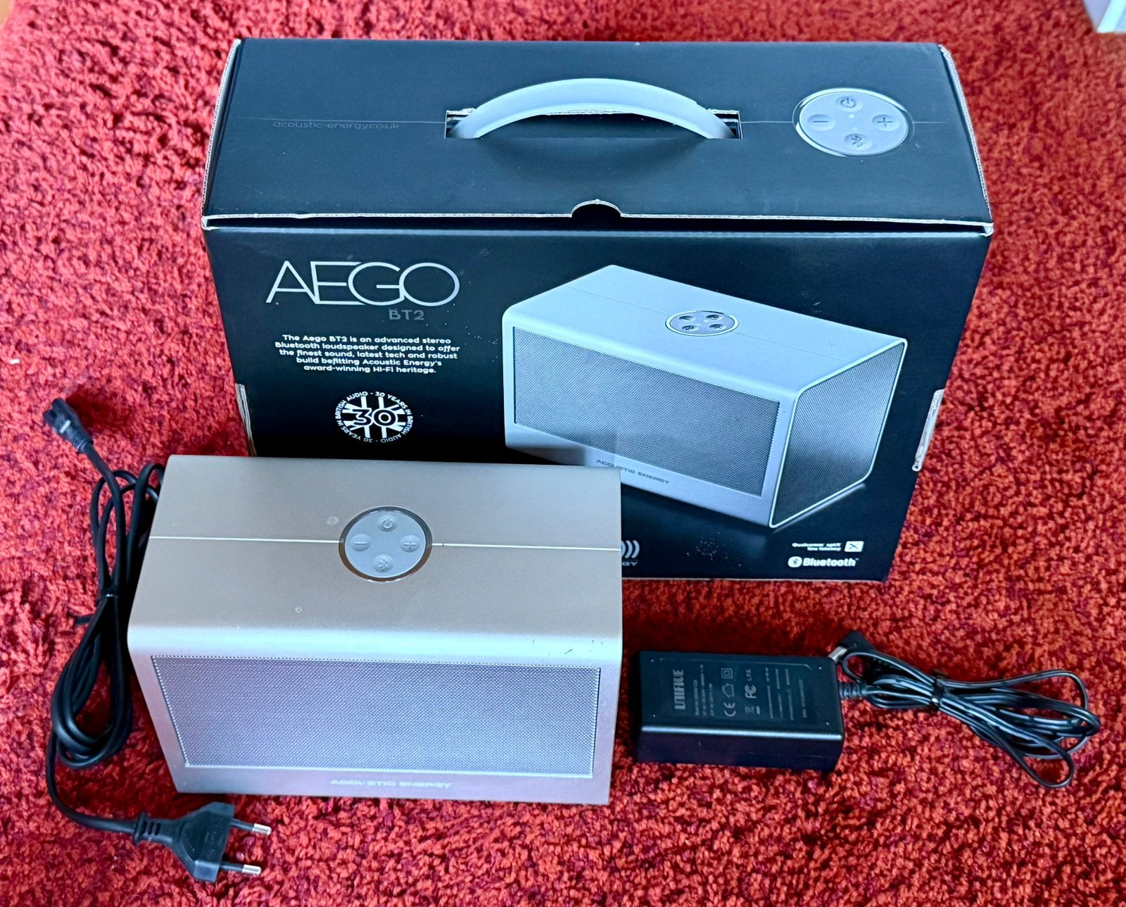 Acoustic Energy Aego BT2 Bluetooth speaker izgst, Audio, Tv en Foto, Luidsprekers, Overige merken, Ophalen of Verzenden, Zo goed als nieuw