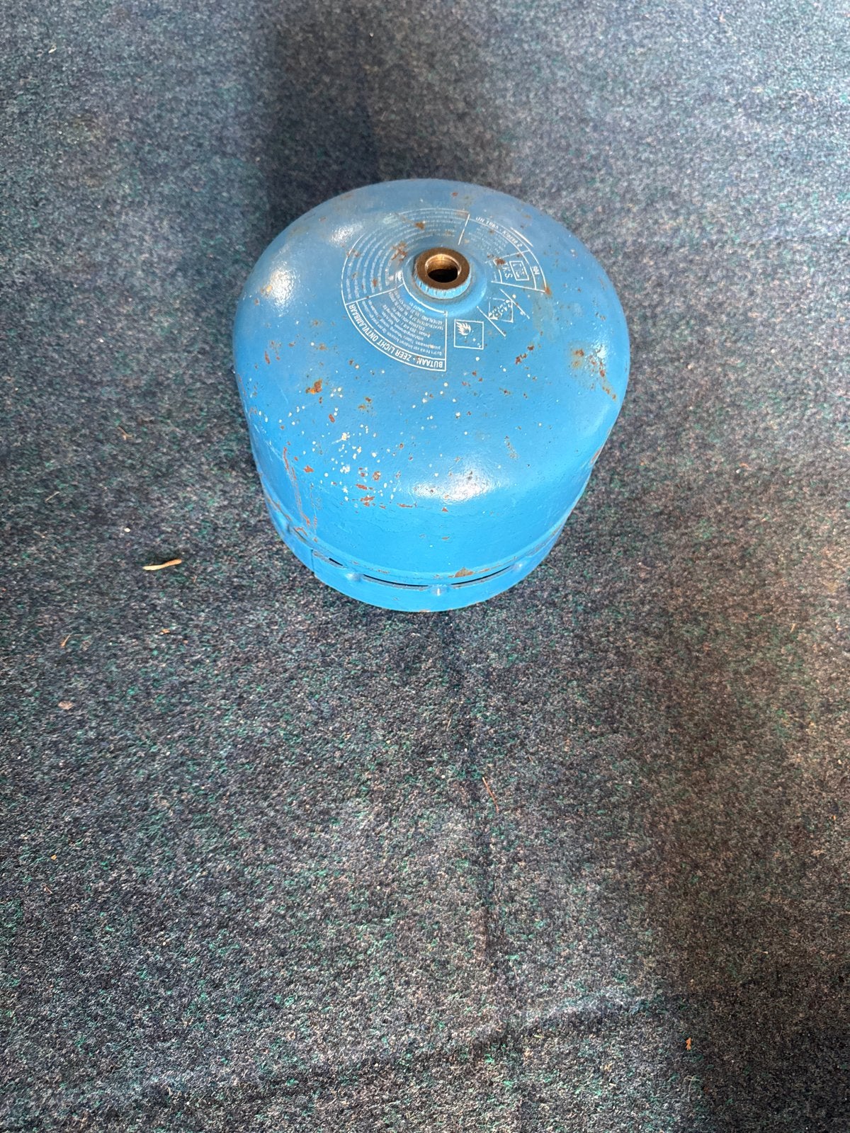 Gasfles voor camping - Butaan, Ophalen of Verzenden, Gebruikt