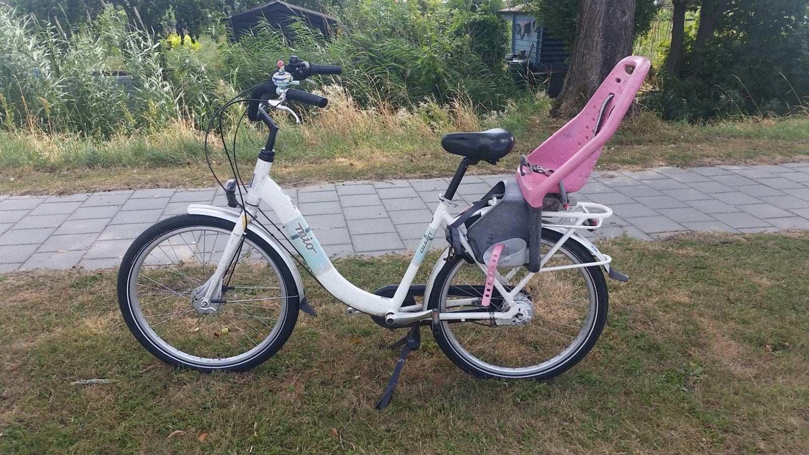 Giant Mio mamafiets met Yepp zitje, Ophalen, 1 zitje, Gebruikt, Giant